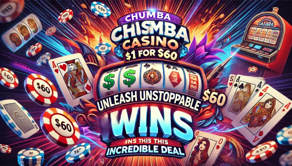 Chumba Casino $1 for $60