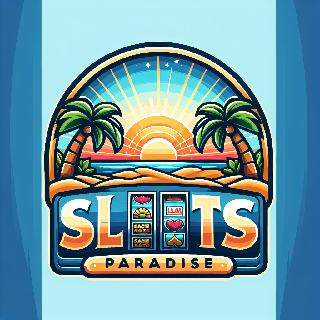 "Vibrant Slots Paradise logo showcasing themes of excitement and community in online gaming."